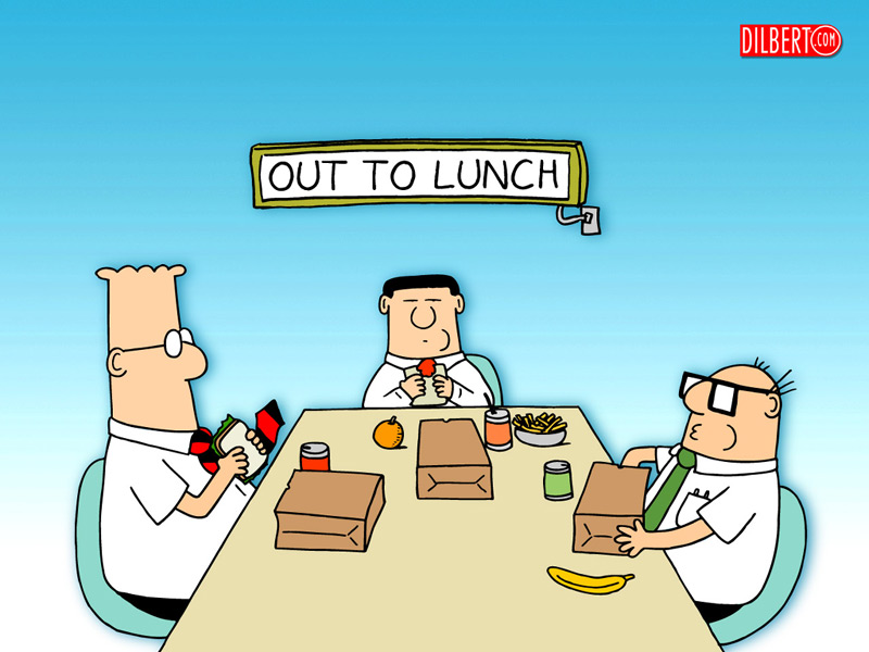 Choose: lunch or customers – Arne Hulstein